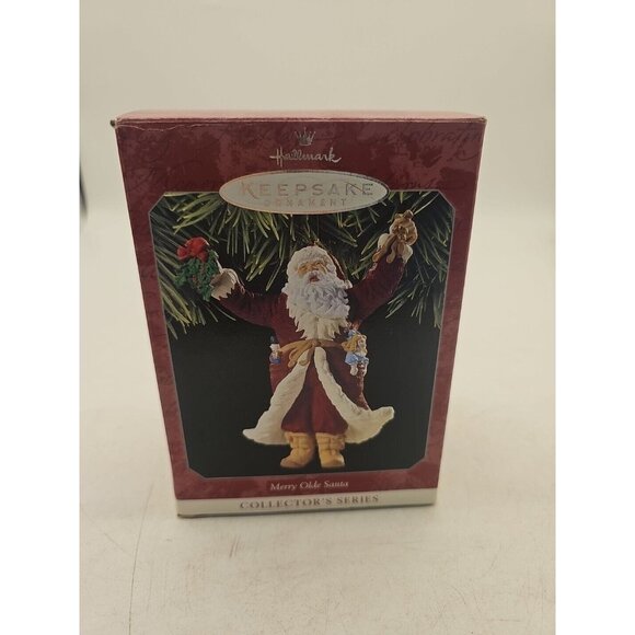 Hallmark Other - 1998 Hallmark Keepsake Ornament Merry Olde Santa 9th In Collector's Series